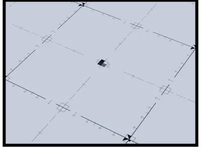 Floor Tile - RAL 9010 Texture