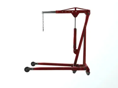 Hydraulic Engine Hoist 3D model
