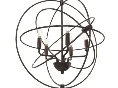 Southern Enterprises Nova 5-Light 3D model