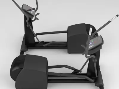 Elliptical Training Machine 3D model