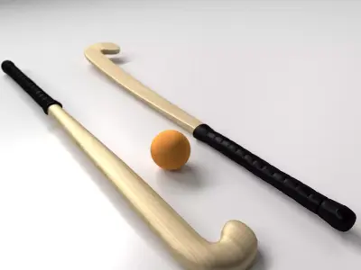 Hockey Stick 3D model