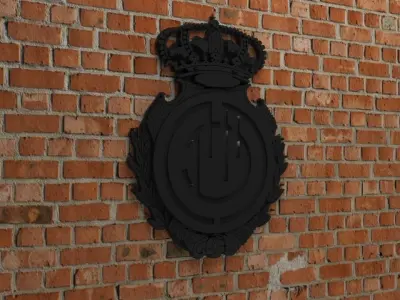 RCD Mallorca Logo 3D print model