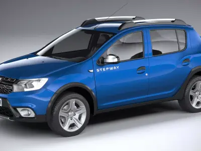 Dacia Sandero Stepway 2017-2020 3D model
