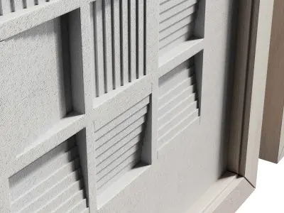 Tim Van Eenennaam Art Frame Low-poly 3D model