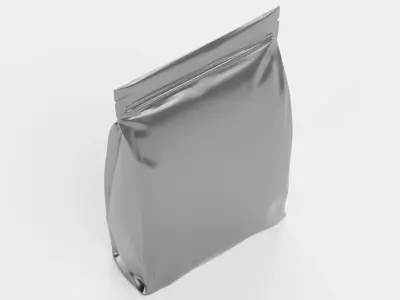 Resealable Spout Pouch Container V8 - Product Packaging Low-poly 3D model