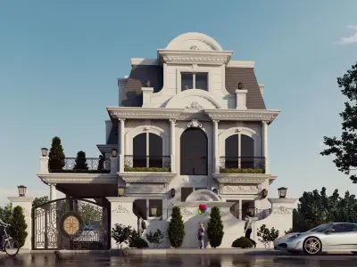 villa classic 3D model