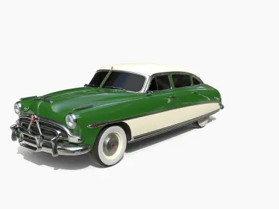 4 Door Hudson Hornet v1 3D model