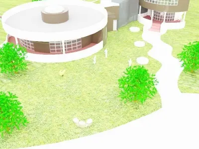 Kindergarten project 3D model