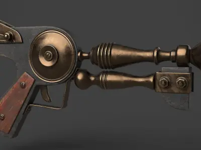 Fantasy Gun 21 3D model