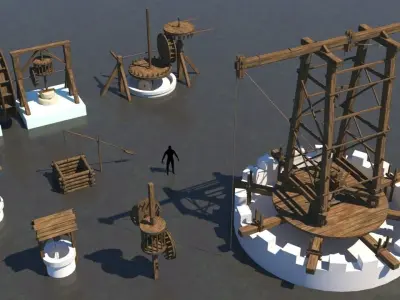 Medieval Collection 4 3D model