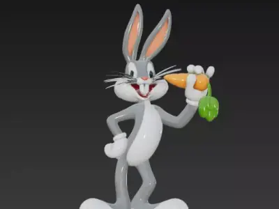Bugs Bunny 3D print model