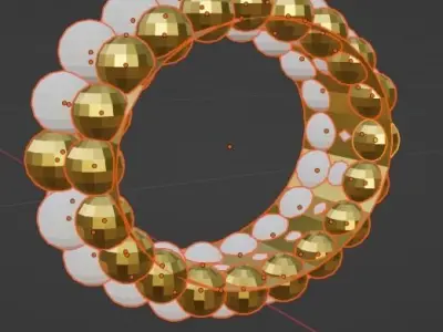 Bactrian Necklace  3D model