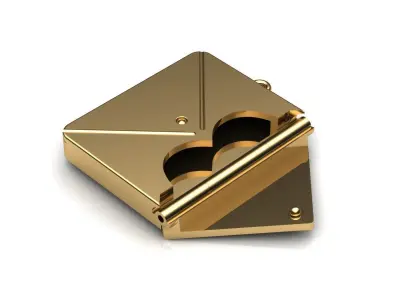 pendant envelop openable 3D print model