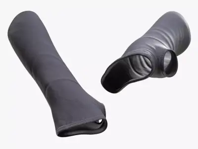 Gloves 73 - All MH Bodies - UE5 Skeletons - Rigged Low-poly 3D model