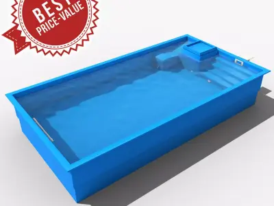 Balaton swimming pool 3D model