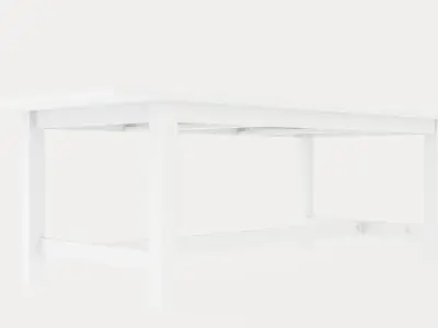 Altea Extensionable Dining Table Low-poly 3D model