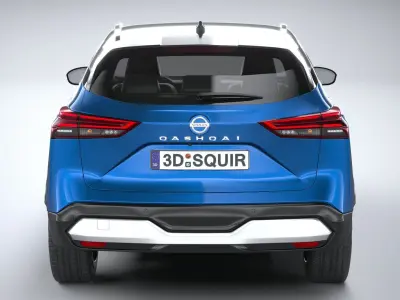 Nissan Qashqai 2022 3D model