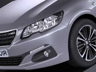 Peugeot 301 2017 3D model