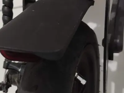 Sporty fender Non-pro and Pro with rear suspension 3D print model