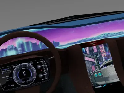 Bentley Brooklands 2055 Upgrd Free 3D model