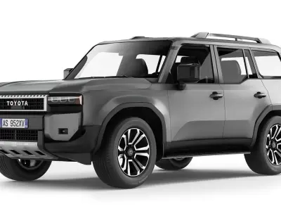 Toyota Land Cruiser 250 Prado 2024 3D model