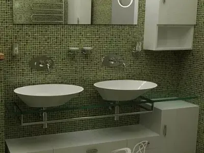 bathroom  Low-poly 3D model