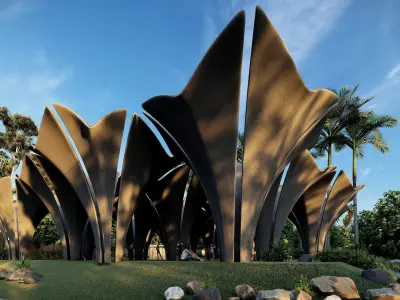 confluence park 3D model