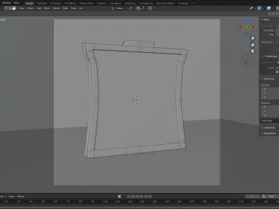 Wall Clock Free 3D model