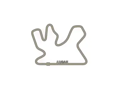 Lusail F1 Racing Track 2025 3D print model