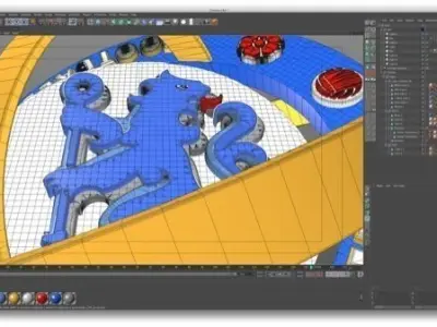 Chelsea logo 3D model