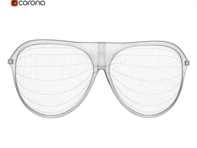 Sunglasses NO 4 3D model