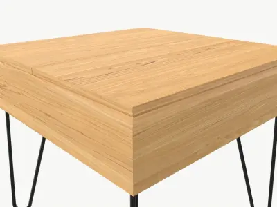 Bedside Table 05 3D model purchase