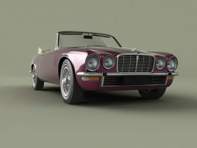 Jaguar XJ6 Cabriolet 3D model