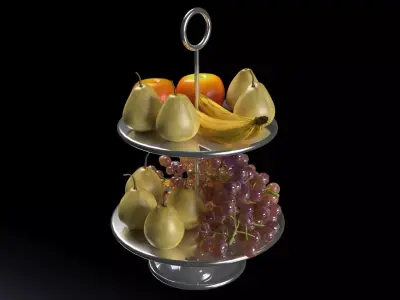 Fruit Basket 3D model