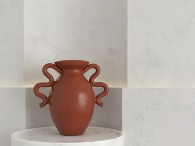 Decorative wall panel set 104 3D model