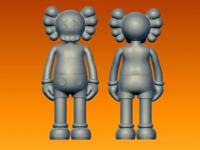  Resin Colorful Bear  - Decor - 3D print 3D print model