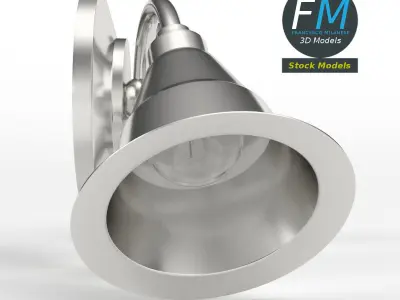 Wall light 4 3D model