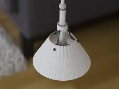 Turlington Pendant Small 3D model