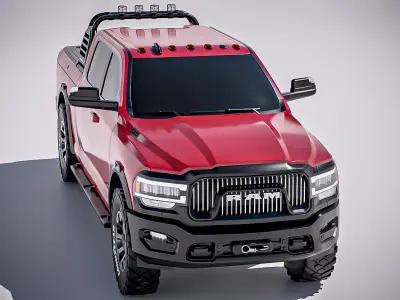 RAM Power Wagon 2021 3D model