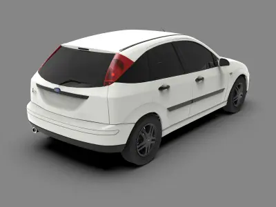 Ford Focus 2003 3D model