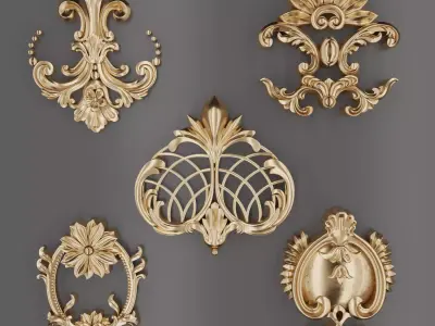 Trim Ornament 87 3D model