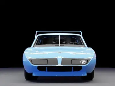 Plymouth Superbird 3D Model 3D model