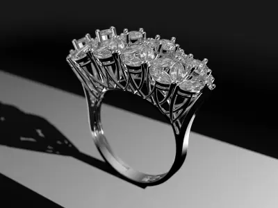 WEDDING RING  3D print model