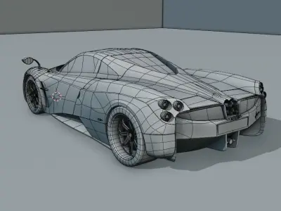 Pagani Huayra 3D model