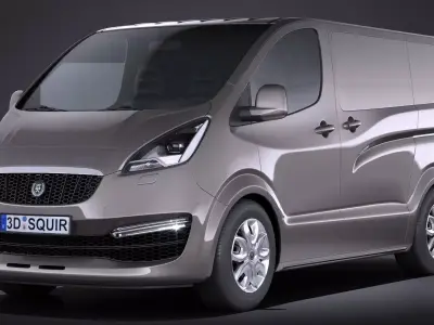 Generic Van 2016 3D model