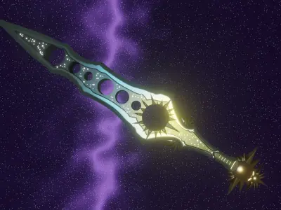 Helix Short Sword  3D print model