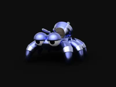 GunBound Aduka Low-poly 3D model