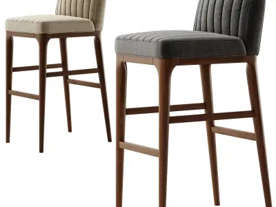 Parigi Barstool 3D model