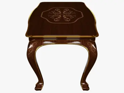 Classic Table 0001 Free 3D model