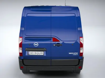 Opel Movano L1H1 2020 3D model